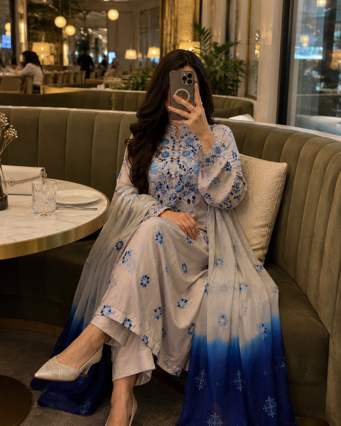 Royal Blue Bloom 3-Piece